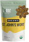 J Mac Botanicals Organic St Johns Wort Herb, 4 oz Loose Leaf, Certified USDA Organic, Quality Resealable Bag