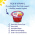 4.3oz 36 Dole Fruit Bowls Peaches in Strawberry Flavored Gel Snacks, Total Cups, Gluten & Dairy Free, Bulk Lunch Snacks