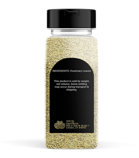 GranAroma 5.2 oz Rosemary Leaves, Versatile Spice, Sweet & Savory Flavor