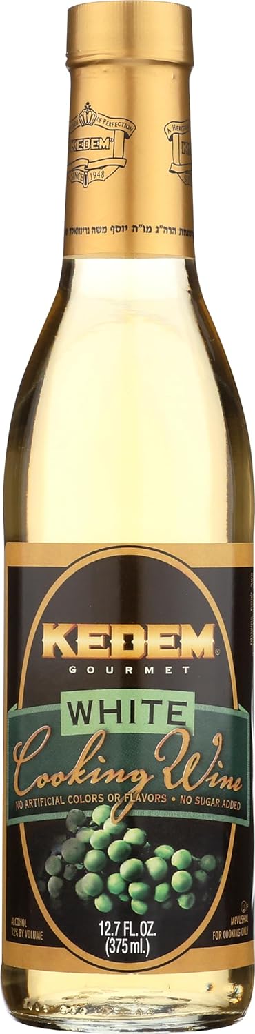Kedem Gourmet Kedem White Cooking Wine, 12.7 oz
