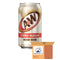 Vending 2 U A&W Root Beer Zero Sugar Soda 12oz Cans, 24 Units