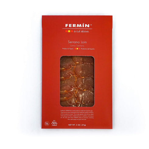 Carmen & Lola Eat Espaa! (2oz 4 oz Fermin Sliced Iberico Ham + Serrano Loin by Fermin each total)