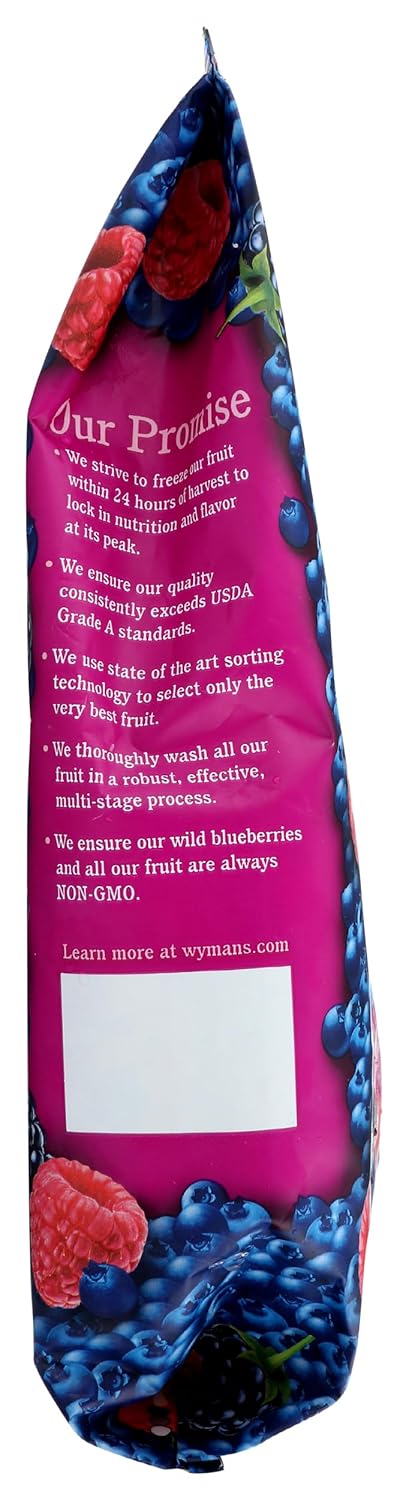 3 48 Wyman's Of Maine, Berry Blend, Ounce
