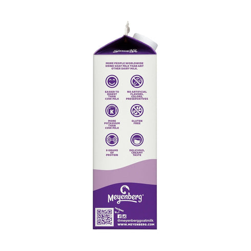 32 oz Meyenberg Goat Milk, Whole, Quart