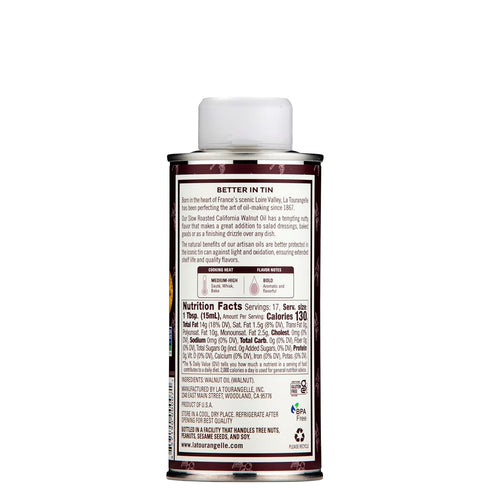 Set, 8.45 oz (Set 3) La Tourangelle, Favorites Trio of Oils - Roasted Walnut Oil, Avocado Oil, Toasted Sesame Oil, Gift