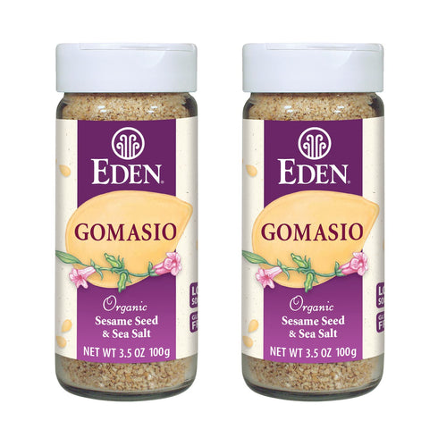 Eden Organic Gomasio, Sesame Seeds and Sea Salt, Umami, Traditional, Furikake, Seasoning,