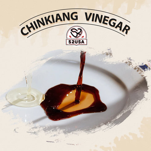 52USA 16.9 oz (500ml), 3 Chinese Black Vinegar fl Years Mature Aged Black Rice Vinegar, Chinkiang Vinegar, Zhenjiang