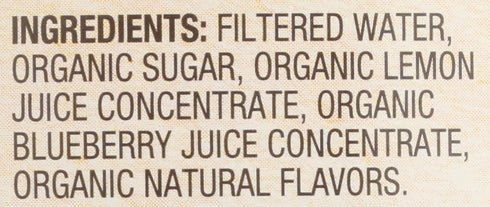 32 SANTA CRUZ ORGANIC Organic Blueberry Lemonade, FZ
