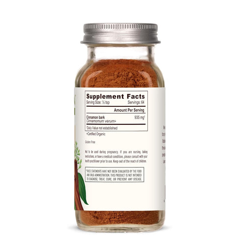 Banyan Botanicals Organic Cinnamon Powder – Ceylon Cinnamon – Spice Jar, Non-GMO Vegan
