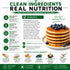 15g 100 2g 7 (1 Nutmeg State Nutrition - Protein Pancakes and Waffle Mix, Low Carb, Protein, Calories, Sugar, Servings