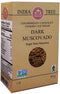 India Tree Dark Muscovado Sugar, 1 Pound Box, Unrefined Brown Baking Sugar with Rich Molasses Flavor for Gingerbread