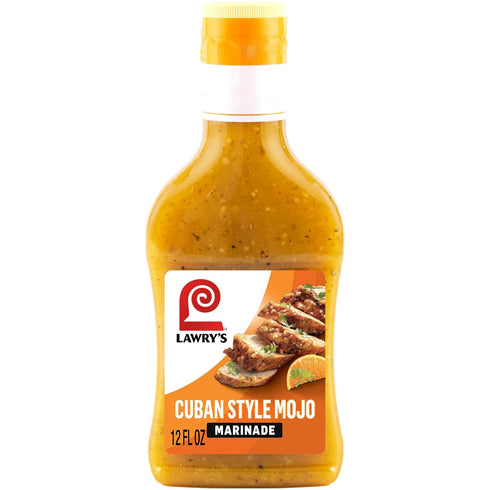 15 12 oz (Pack 6) Lawry's Marinade, Cuban Style Mojo, Minute Marinade, No High Fructose Corn Syrup, Made with Orange