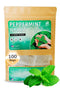 TeaDreamTea Peppermint Tea Bag - Herbal Mint Tea Bags - Aromatic & Caffeine Free Bulk Tea (100 Teabags)