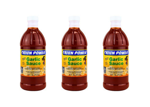 Cajun Power garlic sauce - Authentic Louisiana Flavor, Gourmet Cooking Sauce, Perfect