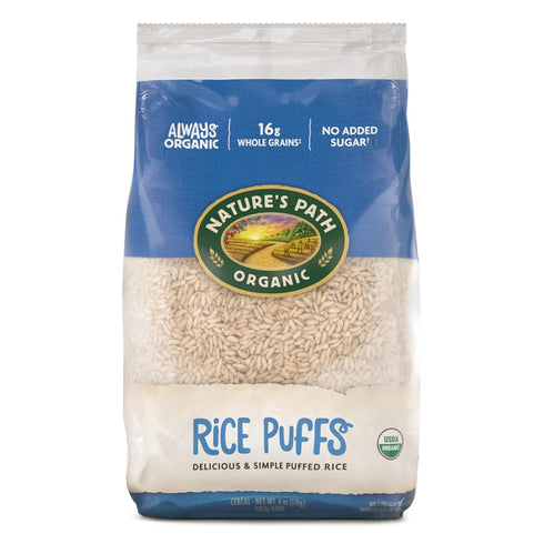Nature's Path Organic Rice Puffs Cereal, 6 oz (Pack of 1), Earth