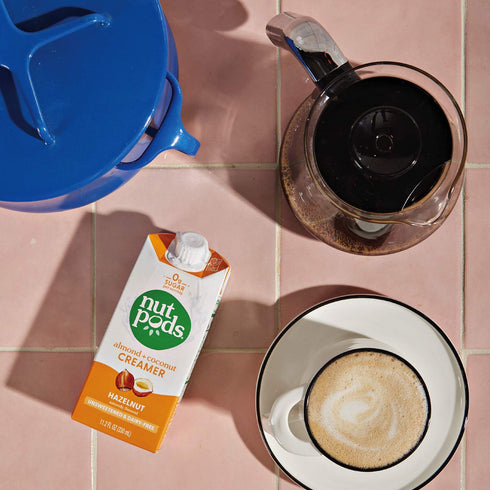 6-Pack), Whole30, nutpods Hazelnut, Unsweetened Dairy-Free Creamer, Made from Almonds and Coconuts, Gluten Free