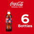 16.9 oz, 6 Pack Coca-Cola Soda Soft Drink Bottles, fl