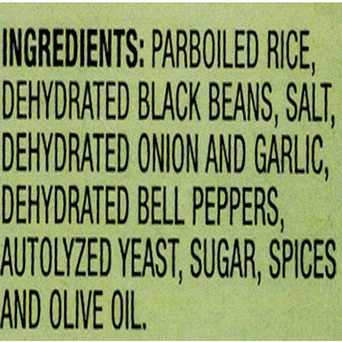 3.4 lb., Iberia Rice & Black Beans, Completely Seasoned & Ready to Cook, Nutritious & Delicious Rice and Beans
