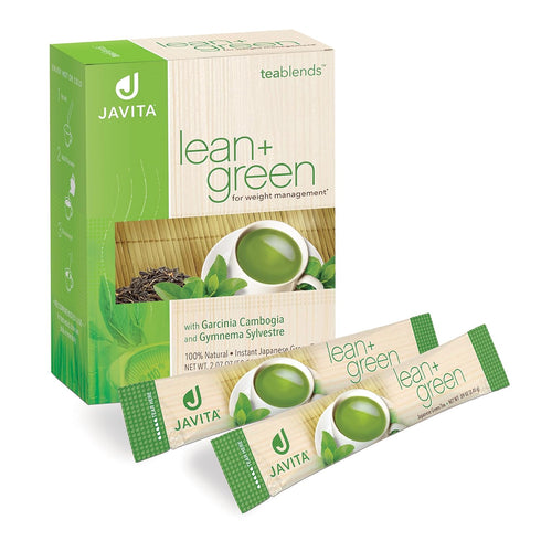 Lean + Green Japanese Matcha Green Tea Mix by Javita Premium Instant