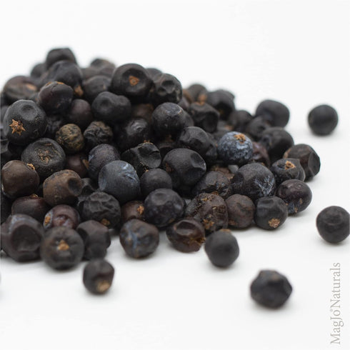(1 Lb) MagJo Naturals, Whole Dried Juniper Berries Wild-Crafted, Bulk Whole Juniper Berry, herbal infusion, cooking