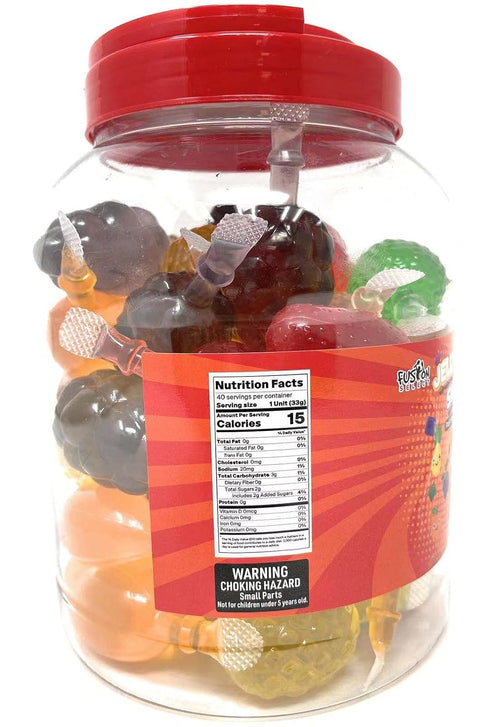 (1 Fusion Select Jelly Fruit Snack Jelly Fruits Hit or Miss Candy Challenge - Fruit-Shaped Jelly- Assorted Flavors