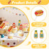 36Pcs A Weenie Bit Older Cupcake Toppers Hot Dog Birthday Party Decorations Hotdog Sausage Cake Decor for Kids BBQ