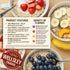 Wellsley Farms 40 Pack (8x 12x 8x 12x Fruit And Cream Instant Oatmeal Variety. Banana, Peach, Blueberry, Strawberry)