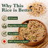 Store 30-Grain (240g) Multigrain Rice Mix from Japan Mixed Grains Blend with Barley, Beans & Sesame for Buddha Bowls