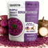 Dried Ube Konjac Rice 14.11OZ Purple Sweet Potato Shirataki Rice Alternative Low