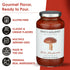 24oz (Pack 3) Dave's Gourmet Wild Mushroom Pasta Sauce - Jar of - Savory Tomato & Mushroom Garlic Blend - Gluten Free
