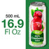 100% 16.9 oz (500 mL) Pack 12 VINUT Cranberry Juice, No Added Sugar, Not From Concentrate, fl Can
