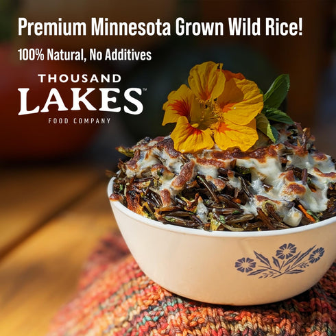 3-pack 15 (45 100% Thousand Lakes Minnesota Grown Wild Rice - ounces ounces total) | Wild Rice | All Natural