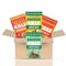 Kingdom Kale, Kale Chips, 4 Flavors Healthy Snacks, Plant Based, Gluten-Free, Soy-Free,