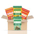 Kingdom Kale, Kale Chips, 4 Flavors Healthy Snacks, Plant Based, Gluten-Free, Soy-Free,