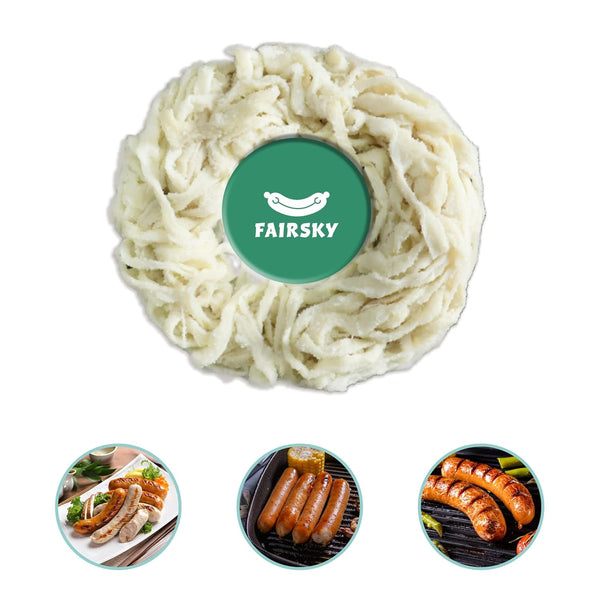 Edible Natural Hog Sausage Casing, Grade A Pre-Tubed Sausage Casings for Home