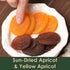 OZ ERCIYES 17.6 oz (500g) Premium Turkish Dried Apricots Dark and Yellow Sun Dried Apricots, Naturally Sweet, No Sugar