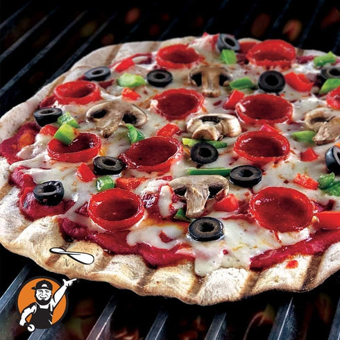 Pizza Kit by Pizza Worx - 1 Bag Outdoor Grilling Style Crust & 1 Pizza Sauce
