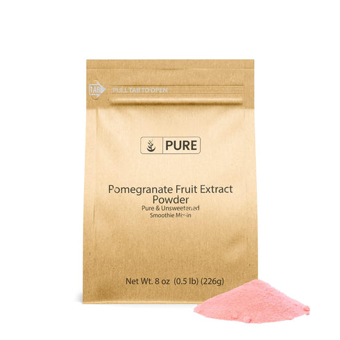 Pure Original Ingredients Pomegranate Fruit Extract Powder, 8 oz, Always Pure, Unsweetened Smoothie Mix-In