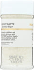 3.5 OZ INDIA TREE White Decorating Sugar
