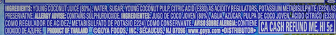 8.5 Oz (Pack 6) Goya Coconut Water, Fl