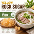 DGYLHBJ (1.1LB), 100% Authentic Yellow Rock Sugar Natural Large Crystal Rock Sugar for Pho & Tea