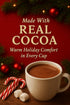 Generic 50 Set Holiday Hot Cocoa Gift Box Milk Chocolate Hot Cocoa Mix with Mini Marshmallows & Candy Canes, Individual