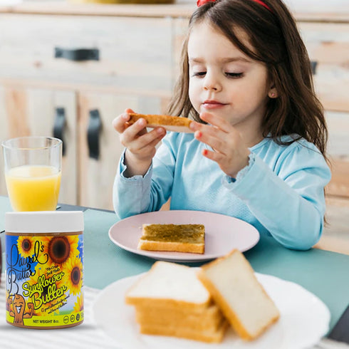 Laurel’s Sunflower Butter, NUT FREE, High Protein, Keto Friendly, Low Carb, Gluten & Preservatives Free, 8 Oz