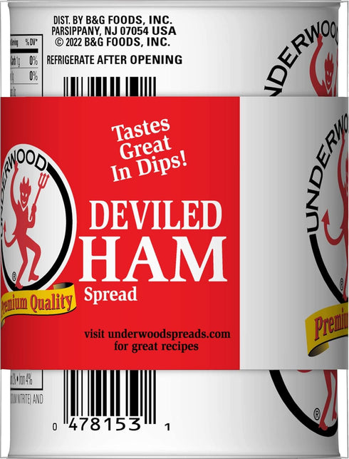 Underwood 4.25 (Pack 4) Deviled Ham Spread, Ounce