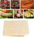 10 TOPINCN Sausage Casing, Bags Dried Flexible Uniform Thickness Sausage Tube Casing, Sausage Casing for Household Ham