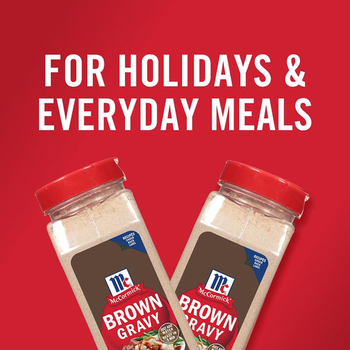 21 oz McCormick Brown Gravy Seasoning Mix, Bottle