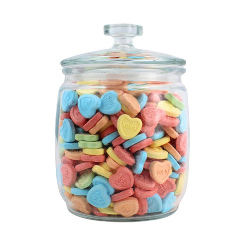 (3 Conversation Heart Candy - Heart Shaped Valentines Candy - Sweet Hearts Love Candies Pound)