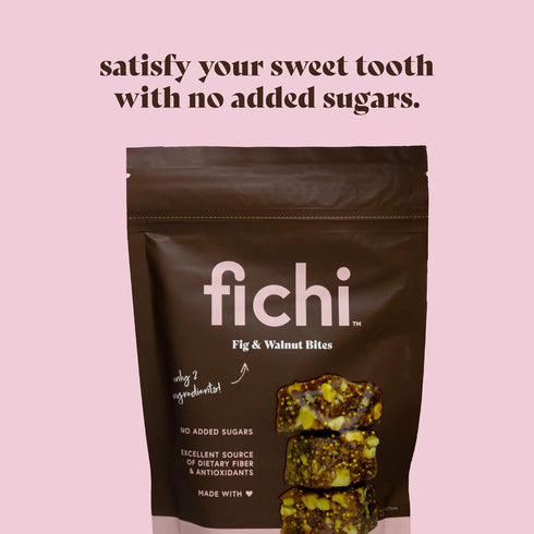 Pack, Fichi Fig and Nut Bites, a Wholesome and Delicious Gluten-Free Italian Fruit and Nut Snack (Two Fig and Walnut)