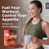 (1 box/24 Javita Burn + Control Instant Coffee Smooth Arabica, Robusta Blend with Garcinia & Yerba Mate Supports