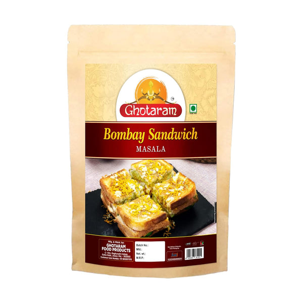 GHOTARAM Mumbai Mazagaon Sandwich Masala Hand-Made Delicious Sandwich Masala, Aromatic Masala For Mouthwatering